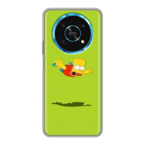 Чехол с Симпсонами для Huawei Honor Magic 5 Lite 5G (VPrint) (Барт Симпсон)