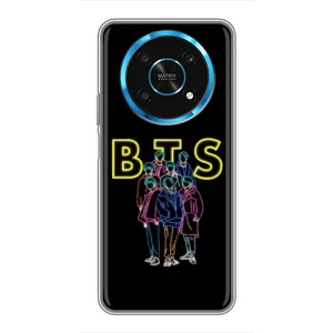 Чехлы BTS для Huawei Honor Magic 5 Lite 5G (AlphaPrint) (BTS стайл)