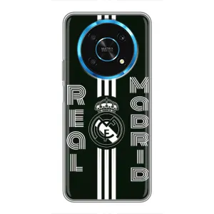 ФК Реал Мадрид чохли для Huawei Honor Magic 5 Lite 5G (AlphaPrint) (чорно білий Реал)