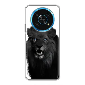 Чохли з картинкою животних Huawei Honor Magic 5 Lite 5G (Чорний ЛЕВ)