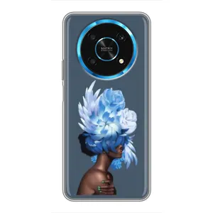 Чехлы (ART) Цветы на Huawei Honor Magic 5 Lite 5G (VPrint) (Цветы на голове)