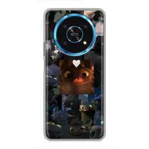 Чохол як приборкати дракона на Huawei Honor Magic 5 Lite 5G (Дракон колаж)