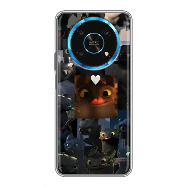 Чохол з принтом «Дракон колаж» для Huawei Honor Magic 5 Lite 5G Чохол з принтом «Дракон колаж» для Huawei Honor Magic 5 Lite 5G