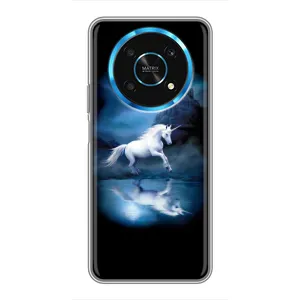 Чехол для Хуавей Хонор Мэджик 5 Лайт 5G - (Единорожки - Новинки) (AlphaPrint) (Единорог)