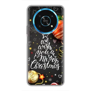 Різдвяні Чохли для Huawei Honor Magic 5 Lite 5G (VPrint) (Ялинка)
