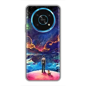 Космические Чехлы для Хуавей Хонор Мэджик 5 Лайт 5G (VPrint) (Галактический вид)