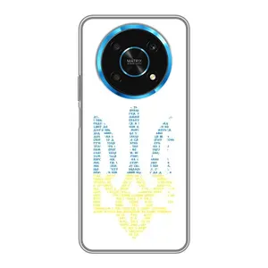 Чехлы для Huawei Honor Magic 5 Lite 5G  Укр. Символика (AlphaPrint) (Герб из букв)