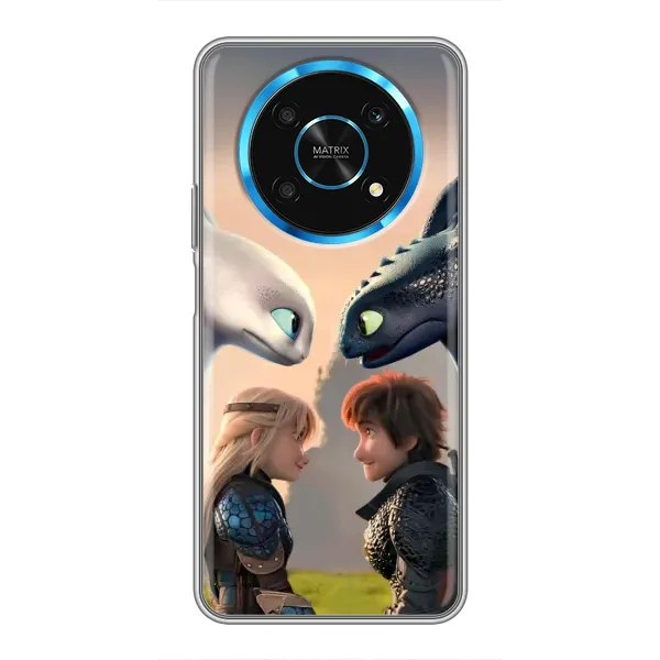 Чохол з принтом «Гикавка і Астрід» для Huawei Honor Magic 5 Lite 5G Чохол з принтом «Гикавка і Астрід» для Huawei Honor Magic 5 Lite 5G