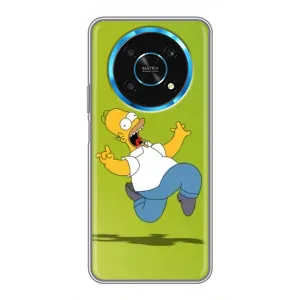 Чехол с Симпсонами для Huawei Honor Magic 5 Lite 5G (VPrint) (Гомер Симпсон)