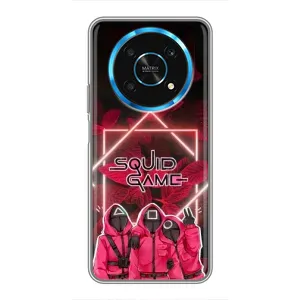 Чехол с принтом «Охранники Игра кальмара» для Huawei Honor Magic 5 Lite 5G