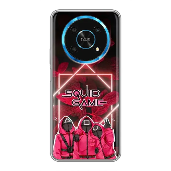 Чехол с принтом «Охранники Игра кальмара» для Huawei Honor Magic 5 Lite 5G