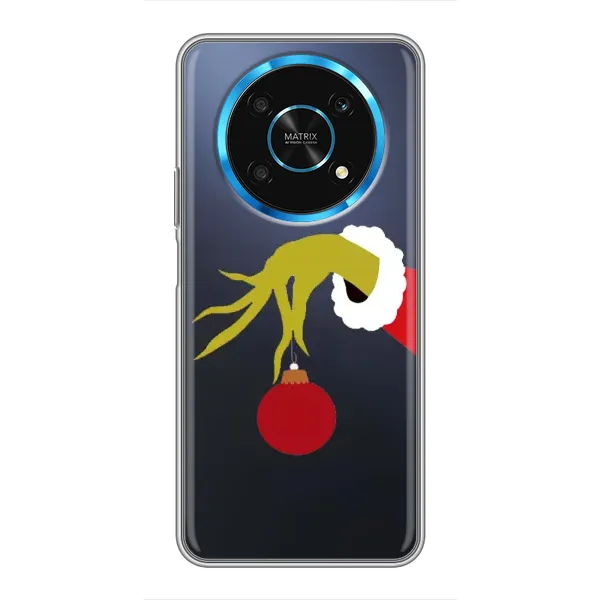 Чохол з принтом «Грінч з іграшкою» для Huawei Honor Magic 5 Lite 5G