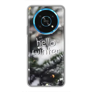 Новорічні, Святкові Чохли для Huawei Honor Magic 5 Lite 5G - 2024 год (Hello winter)