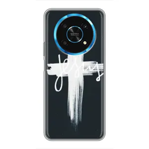 Чехол для Huawei Honor Magic 5 Lite 5G (AlphaPrint) - (Христианские) (Иисус)