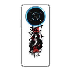 Чехлы на тему: Итачи Учиха для Huawei Honor Magic 5 Lite 5G (AlphaPrint) (Итачи с атрибутами)