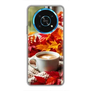 Чохол з унікальним дизайном 'Осінь з кавою' для Huawei Honor Magic 5 Lite 5G