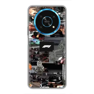 Чохол з принтом «Гоночний колаж Ф1» для Huawei Honor Magic 5 Lite 5G