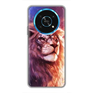 Чехол со Львом для Huawei Honor Magic 5 Lite 5G (VPrint) (Красочный Лев)