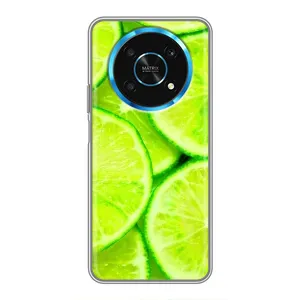 Чехлы с Фруктами для Huawei Honor Magic 5 Lite 5G (VPrint) (Лайм)
