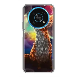 Чехлы с картинкой Лисички для Huawei Honor Magic 5 Lite 5G (VPrint) (Лисица в космосе)