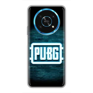 Чехол PUBG для Хуавей Хонор Мэджик 5 Лайт 5G (AlphaPrint) (Лого PUBG)