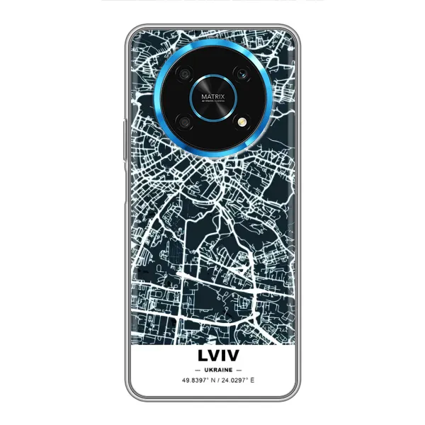 Чохол з принтом «Львів» для Huawei Honor Magic 5 Lite 5G