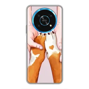 Чехлы с собаками для Huawei Honor Magic 5 Lite 5G (VPrint) (Любовь к собакам)