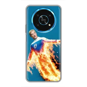 Чохол з принтом «Людина-факел у вогні» для Huawei Honor Magic 5 Lite 5G