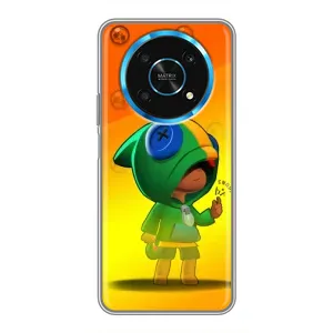 Чехол для Huawei Honor Magic 5 Lite 5G Бравл Старс (VPrint) (Мальчик Леон)