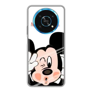 Эксклюзивный чехол для Huawei Honor Magic 5 Lite 5G (AlphaPrint - Мультяшные) (Маус Микки)