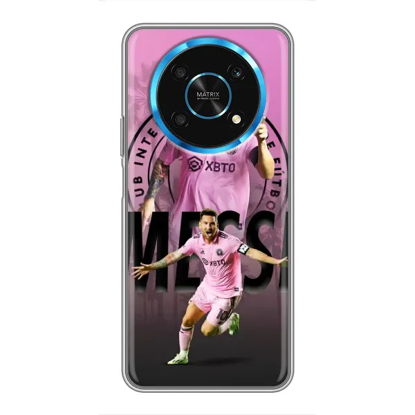 Чохол з принтом «Messi Miami» для Huawei Honor Magic 5 Lite 5G