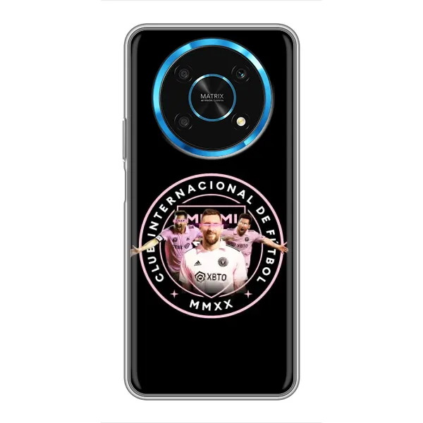 Чохол з принтом «Мессі в лого» для Huawei Honor Magic 5 Lite 5G