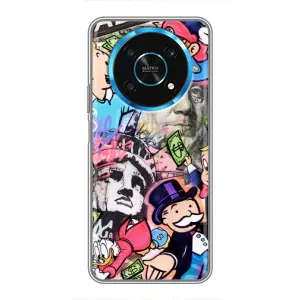 Чохли з крутими принтами для Huawei Honor Magic 5 Lite 5G - (PREMIUMPrint) (Monopoly man)