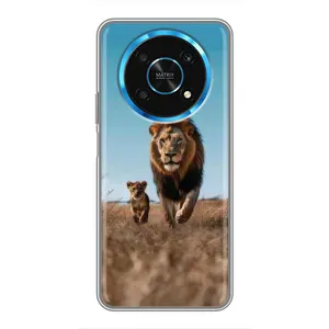 Чехол Король лев на Хуавей Хонор Мэджик 5 Лайт 5G (Мусафа и Симба)