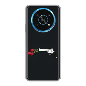 Чехлы (ART) Цветы на Huawei Honor Magic 5 Lite 5G (VPrint) (Неожиданные цветы)