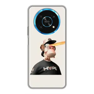 Чехлы с Обезьянами NFT для Huawei Honor Magic 5 Lite 5G (AlphaPrint) (обезьяна NFT в очках)