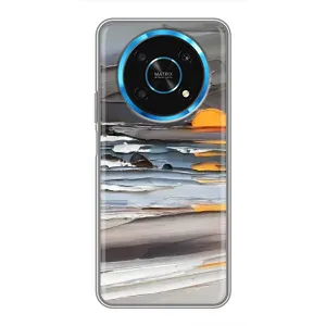 Чехол с картинкой (Стильные) для Хуавей Хонор Мэджик 5 Лайт 5G - (AlphaPrint) (Пастель)