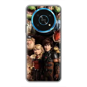 Чохол як приборкати дракона на Huawei Honor Magic 5 Lite 5G (Персонажі дракона)
