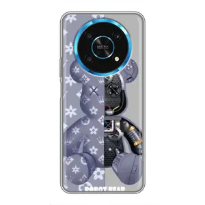 Крутые Чехлы Луи Виттон для Huawei Honor Magic 5 Lite 5G (AlphaPrint) (Робот Мишка)