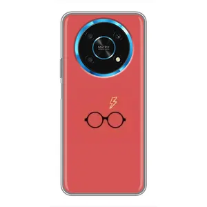 Чехлы с Гарри Поттером для Huawei Honor Magic 5 Lite 5G (AlphaPrint) (шрам и очки)