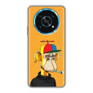 Чехлы с Обезьянами NFT для Huawei Honor Magic 5 Lite 5G (AlphaPrint) (Скучающая Обезьяна NFT)