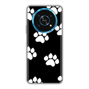 Чехлы с собаками для Huawei Honor Magic 5 Lite 5G (VPrint) (Следы собаки)
