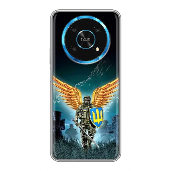 Чохол з принтом «Солдат ЗСУ» для Huawei Honor Magic 5 Lite 5G
