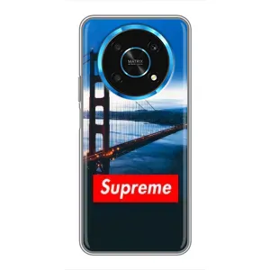 Чехол для Huawei Honor Magic 5 Lite 5G с картинкой Supreme (AlphaPrint) (Стиль Supreme)