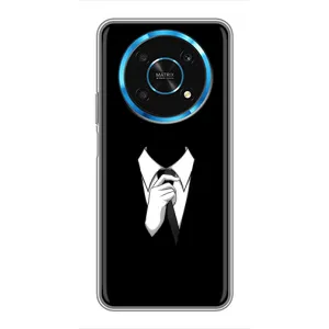 Чехол для Хуавей Хонор Мэджик 5 Лайт 5G - (AlphaPrint) с печатью (ТОП продаж) (Стиляга)