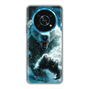 Чохол з картинкою 'Хижаки' для Huawei Honor Magic 5 Lite 5G (Полярний ведмідь)