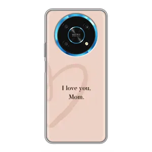 Чехлы для мамы на Huawei Honor Magic 5 Lite 5G (Сердце маме)