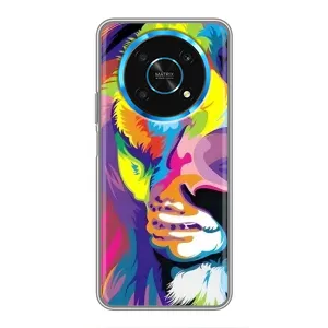 Чехол со Львом для Huawei Honor Magic 5 Lite 5G (VPrint) (Яркий Лев)