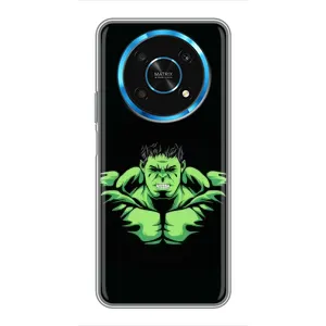 Чехлы с героями Марвел Huawei Honor Magic 5 Lite 5G (VPrint) (Зелёный Халк)