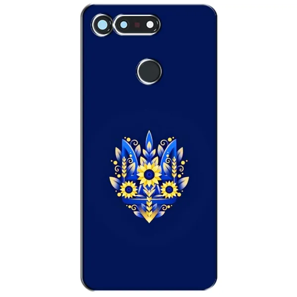 Чехол с принтом «Цветочный Герб» для Huawei Honor View 20 / V20